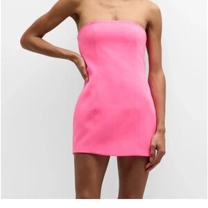 Retrofete pink tube top mini dress. New with out tags